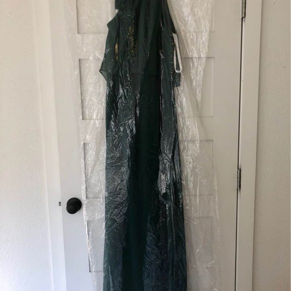 NEW Never Worn Chiffon Sheath Formal Dress - Picture 8 of 8